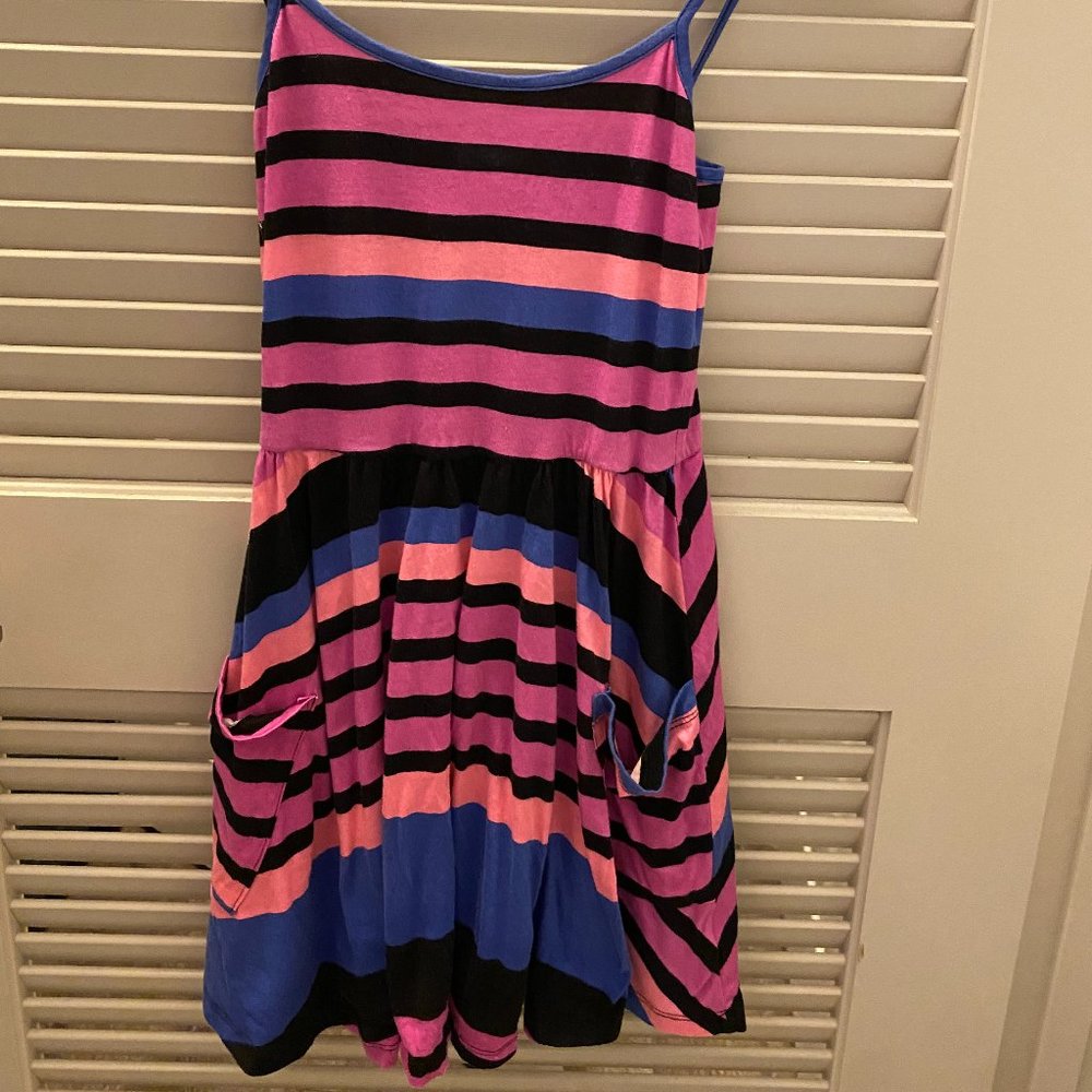 Neon Striped Dress
